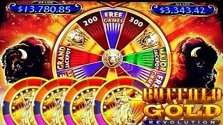 В погоне за крупным крупным призом на Buffalo Gold Revolution