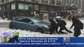 New Yorkers Relieved After Blizzard Letdown