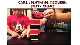 Cars Lightning McQueen Potty Chart