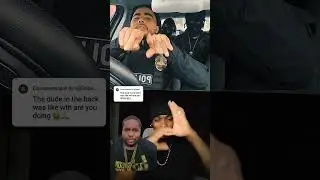 Police throwing up GANG Signs #rapper #rap #crookedcops #hiphop #ytshorts #influencer