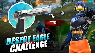Only Desert-Eagle Challenge in BR Rank 🔥 Hardest Challenge Ever 🙏🏼