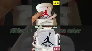 Jordan 4 Retro Red Cement Real VS Fake Review