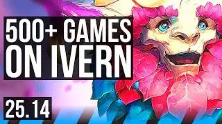 IVERN vs FIZZ (MID) | 8/0/11, Legendary, 500+ games | KR Master | 25.14