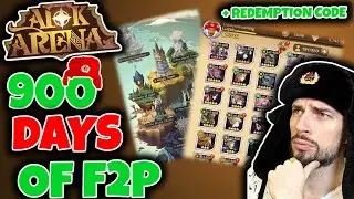 I PLAYED AFK ARENA FOR 900 DAYS AS F2P. MY ACCOUNT BREAKDOWN.