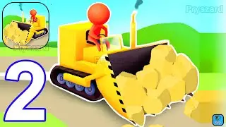Bulldozer Race - Gameplay Walkthrough Part 2 Bulldozer Crasher Fun Racing Game (Android, iOS)