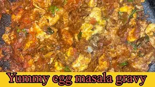 Yummy egg masala gravy|ఇలా eggs తో ఒకసారి try చేసి చూడండి