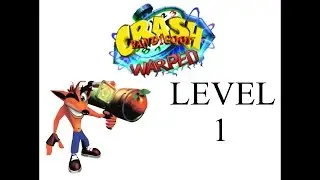 Crash Bandicoot 3 Warped - Level 1 Toad Village