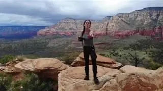 Sedona, Arizona Hike to Brins Mesa, Spirit Caves