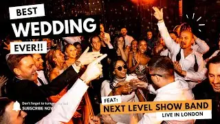 Finest Wedding Entertainment in London - Next Level Show Band - Live Party Band For Hire UK