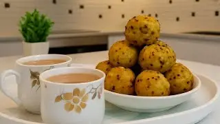✨Crispy Bread Poha Suji Balls | Easy Tea-Time Snack Recipe | Aloo-Free Snack for Evening Chai 🍵