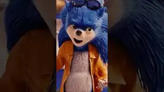 Почему ёж Соник был создан уродливым в фильме 2019 года #sonic #sonic3