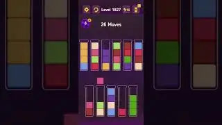 Block King Sort Puzzle - Level 1821 to 1830