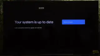 How do I check for system updates on the XIAOMI TV A Pro 2025?