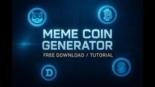 Crypto Meme Token Generator | Free Download | Tutorial | Create Your Meme Coin Now!