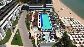 Aerial View Sunny Day Residence
