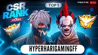 CS RANK PUSH IN FREE FIRE TELUGU LIVE 🔥 BECOME A LEGEND 1VS4 CLUTCHES 😲 COME & JOIN 😎 #HGFF ARMY
