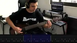 Spiritbox &bull; Sew Me Up &bull; Live One-Take Guitar Cover + Screen Tabs