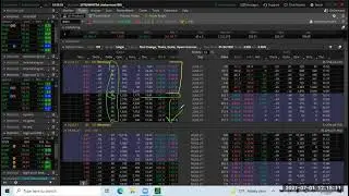 Teaching Moments - Jerry shows how he chooses Deep ITM, ITM, ATM, option strikes based on DTE.