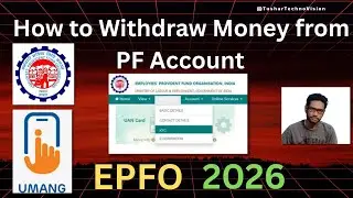PF Withdrawal Process Online 2026 l PF ka paisa keise nikale l How to withdraw PF online l EPFO 2026
