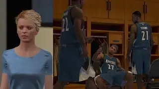 NBA 2K15 PS4 My Career - 1st Game Starting!