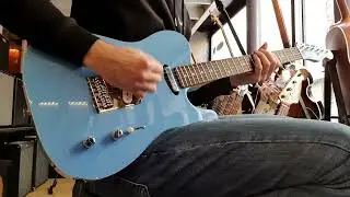 FENDER AERODYNE SPECIAL TELECASTER CALIFORNIA BLUE - QUICK TEST