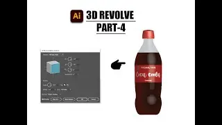 3D REVOLVE PART-4 CLASS-7|#3DRevolve#Illustrator#Tutorial #3DDesign#GraphicDesign#LearnIllustrator