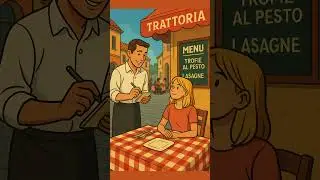 Order at the Restaurant 🇮🇹 Useful Dialogue in Italian