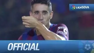 Espectacular gol de volea de Sa&uacute;l Berj&oacute;n (2-2) SD Eibar - Levante UD