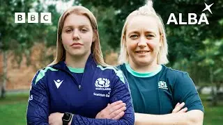 Lana Skeldon & Alex Stewart | Scotland Women's Rugby | BBC ALBA