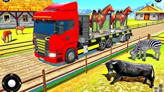 Animal Cargo Truck  Driving Game - 3D Animal Transport Cargo Truck  2025 Android Gameplay
