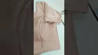 beige colour simple blouse