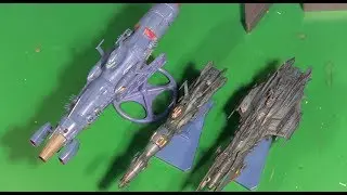 Deusura 2 and Core Ship Space Battleship Yamato Mecha Collection
