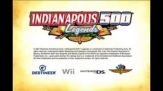 Nintendo Wii And DS Promo DVD (2007) - Indianapolis 500 Legends (Wii) - Trailer