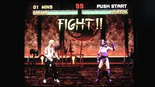 Mortal Kombat II - PlayStation CRT Gaming (SD CRT TV setup) (RU)