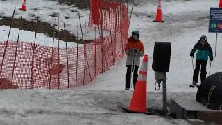 Warm weather creates challenges for ski hills
