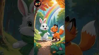 The Magical Rainbow Bridge #rainbow #friendship #adventure #animals #magic #childhood #animalsong