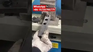 Galvanized pipe square pipe punching machine Made in China