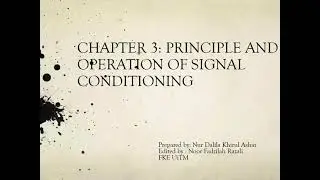 3.1 Principles of Analog Signal Conditioning (ESE246)