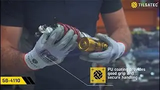 Tilsatec 58 4110 ultra-lightweight cut level D gloves