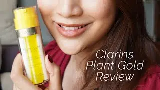 รีวิว Clarins Plant Gold + เปรียบเทียบ Double Serum VS Plant Gold!