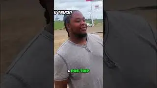 Pre-Trip Inspection: Deacon X Reveals Trucking Secrets! #shorts
