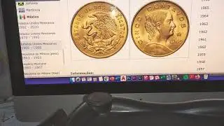 M&Eacute;XICO -1965 - JOS&Eacute;FA ORTIZ DOMINGUES - 5 CENTAVOS -  🌼 🌼☀️☀️.