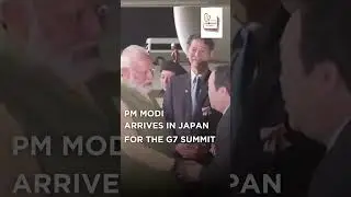 PM Modi arrives in Japan to attend the G7 Summit