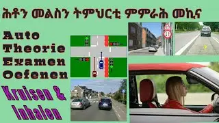 Theorie Examen Oefenen kruisen& inhalen( ሕቶን መልስን ትምህርቲ ምምራሕ መኪና) #fanus #habesha#mth  #eritrea#fnan