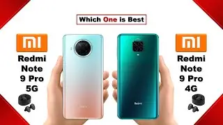 Redmi Note 9 Pro 5G vs Redmi Note 9 Pro 4G