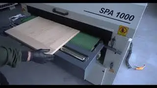 Mașină automată de șlefuit cu perii rotative - Wood IQ
