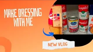 HOW TO MAKE CORNBREAD DRESSING 🤤#dressing #easyrecipe #foryou #cooking #cornbread