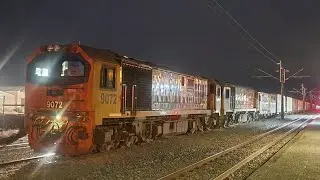 KiwiRail Trains Through Feilding & Kapiti 24/04/2024