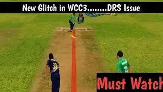 New Glitch in WCC3......DRS Issue | WCC3 Cricket Game #wcc3 #cricket #pakistan #newglitch #trending