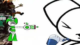 KOF MUGEN Tag Team Jenny (cyberAkumaTv) & Billy Apocalypse vs Robotboy By Sebastian & El Chavo